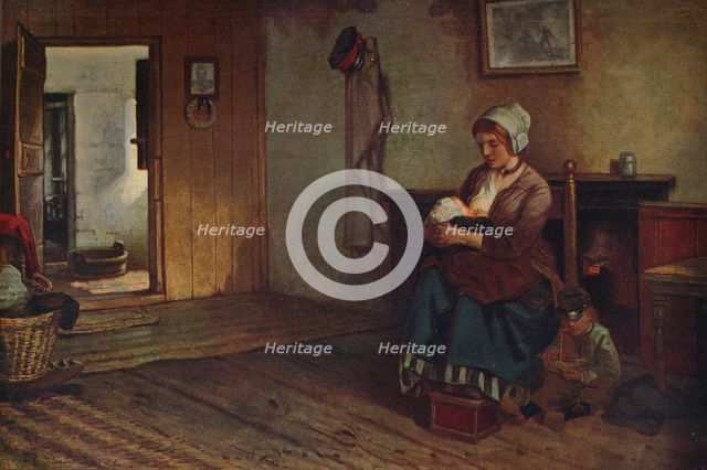'Flemish Interior', c1915. Artist: Richard Burnier.