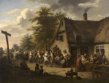 Flemish Kermis, 1849. Creator: Karel Ferdinand Venneman