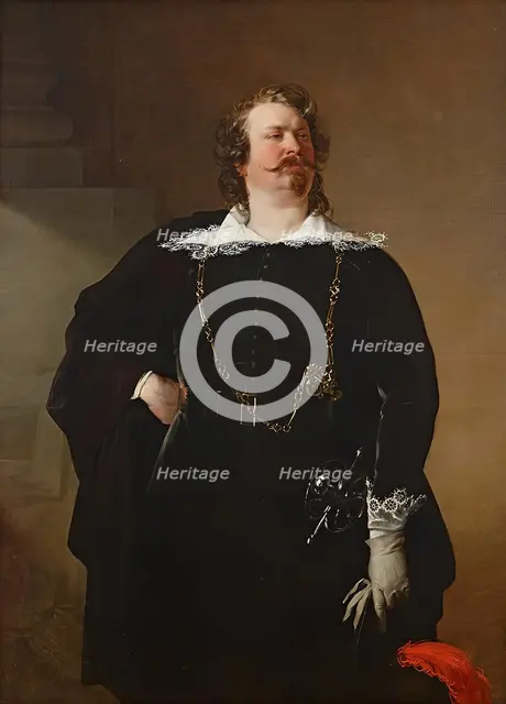 Flemish Mayor (Baron Pfuel?), 1836. Creator: Friedrich von Amerling.