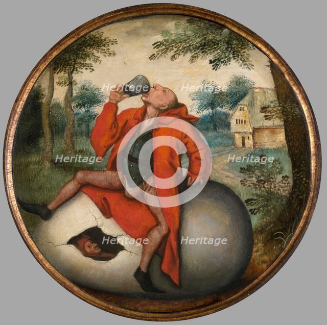 Flemish Proverb, c1590s. Creator: Pieter Brueghel the Younger.