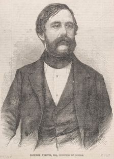 Fletcher Webster, Esq., Surveyor of Boston, 1859. Creator: Winslow Homer (American, 1836-1910)