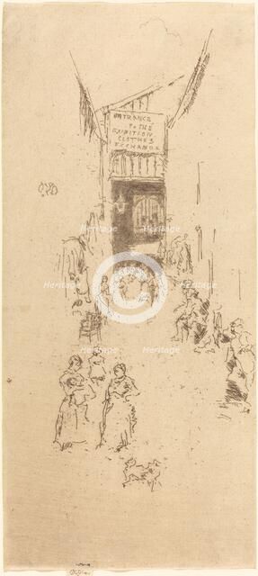 Fleur de Lys Passage, c. 1886/1888. Creator: James Abbott McNeill Whistler.