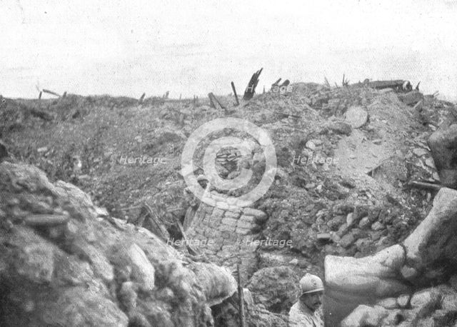 ''Fleury Repris; village n'est plus qu'un monstrueux chaos', 1916 (1924) Creator: Unknown.