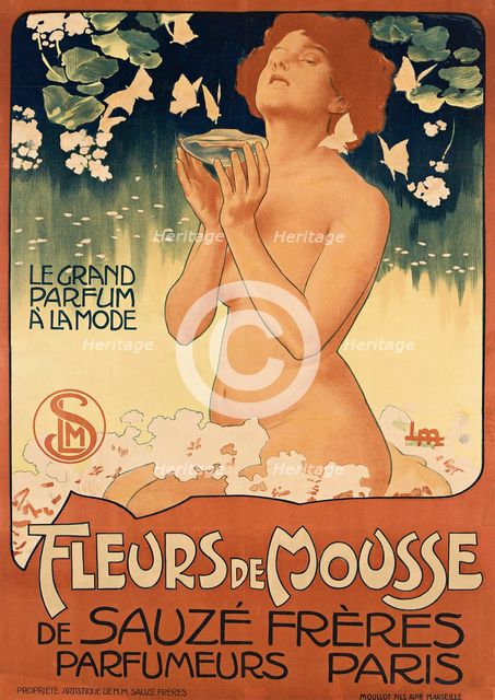 Fleurs de Mousse, 1899. Creator: Metlicovitz, Leopoldo (1868-1944).
