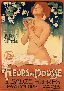 Fleurs de Mousse, 1899. Creator: Metlicovitz, Leopoldo (1868-1944)
