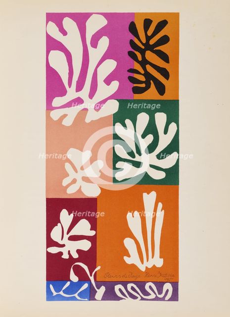 Fleurs de neige, 1951. Creator: Matisse; Henri (1869-1954).