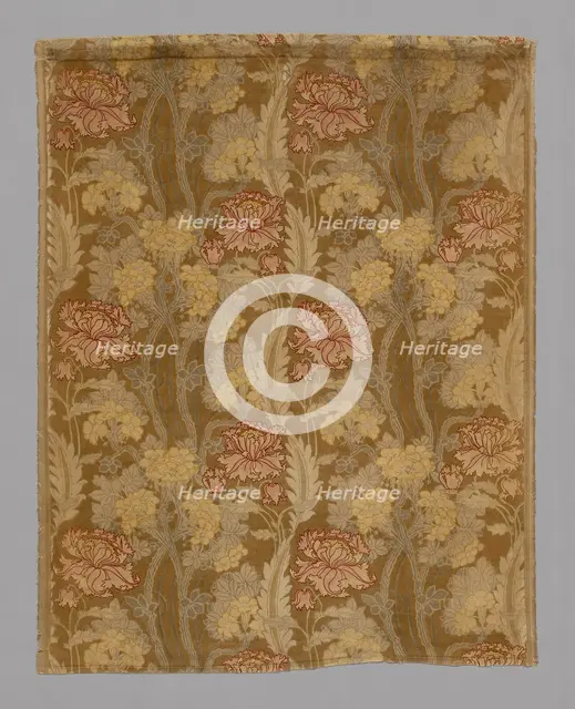 Fleurs Stylises, France, c. 1898. Creator: Arthur Silver.