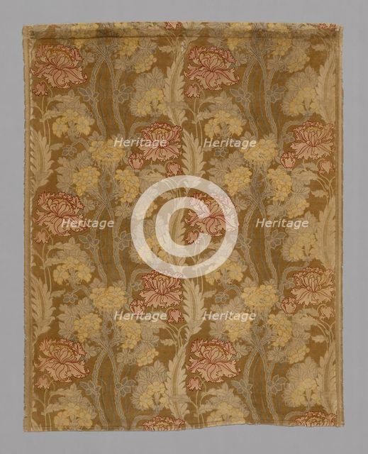 Fleurs Stylises, France, c. 1898. Creator: Arthur Silver.