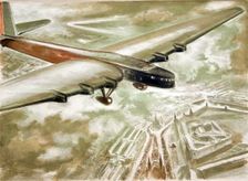 Flight over the Red Square, 1937. Creator: Suvorov, Anatoly Andreyevich (1890-1943)