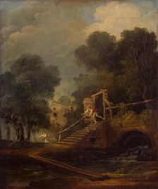 Flight of Galatea, 1780. Creator: Hubert Robert