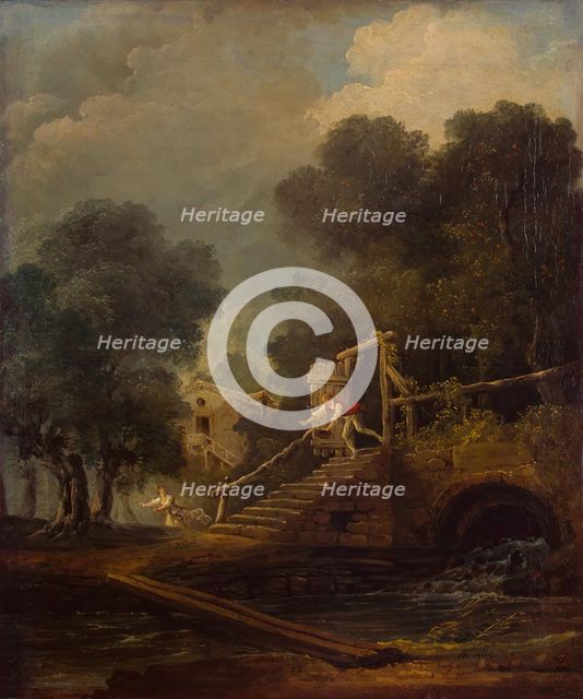 Flight of Galatea, 1780. Creator: Hubert Robert.