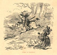 Flight of Rookwood 1897. Creator: John Leech