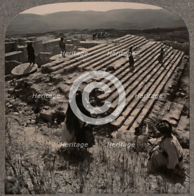 'Flight of steps, Samaria', c1900. Artist: Unknown.