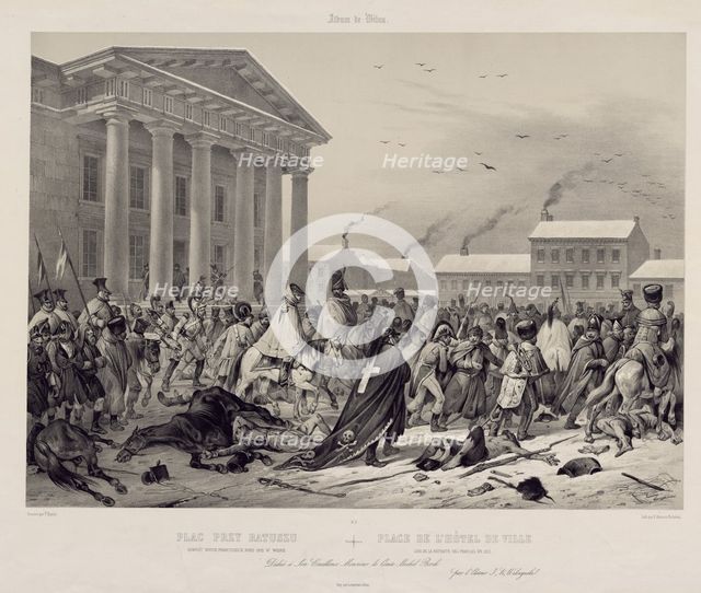 Flight of the French army through Vilnius.