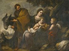 Flight into Egypt, 1650-1700. Creator: Bartolomé Esteban Murillo