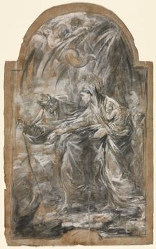 Flight into Egypt, 1740s?. Creator: Alessandro Magnasco (Italian, 1667-1749)