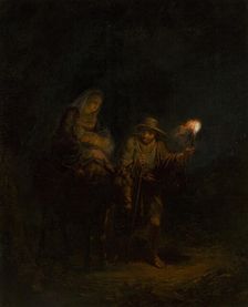 Flight into Egypt, 1812. Creator: Alexander Lauréus