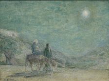 Flight into Egypt, ca. 1916. Creator: Henry Ossawa Tanner