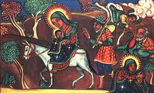 Flight into Egypt, c1730-c1755. Creator: Unknown