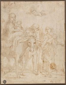 Flight into Egypt, n.d. Creator: Giovanni Baglione