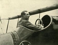 Flight-Lieutenant C. H. Collet, R.N., D.S.O. c1914, (c1920). Creator: N Birkett