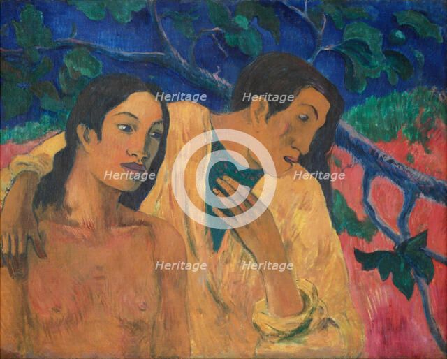 Flight (Tahitian Idyll). Artist: Gauguin, Paul Eugéne Henri (1848-1903)