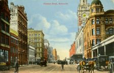 Flinders Street, Melbourne, Victoria, Australia, c1900s(?)
