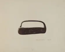 Flint Striker, c. 1939. Creator: Henrietta S. Hukill