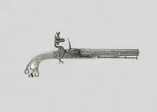Flintlock Belt Pistol, Scotland, 1775. Creator: Leigh Thomas Murdoch