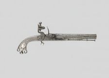 Flintlock Belt Pistol, Scotland, 1775. Creator: Leigh Thomas Murdoch