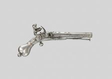 Flintlock Belt Pistol, Scotland, c. 1700. Creator: John Stuart