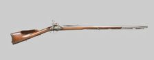 Flintlock Fowling Gun with Miquelet Lock, Madrid, 1750. Creator: Augustin Hortiz