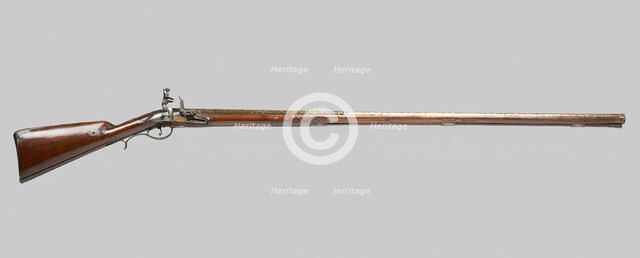 Flintlock Fowling Piece Given by the Empress Catherine II of Russia to the French Ambassador, 1745.. Creator: Unknown.