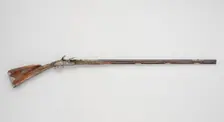 Flintlock Gun, French, Paris, ca. 1750. Creators: Le Faure, Mollier