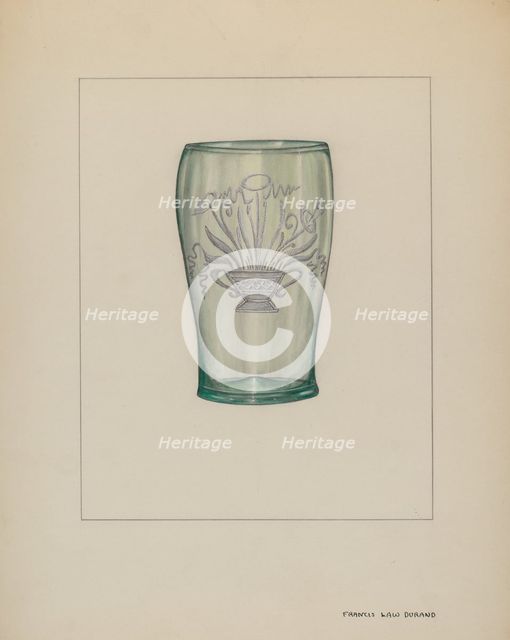 Flip Glass, c. 1937. Creator: Francis Law Durand.