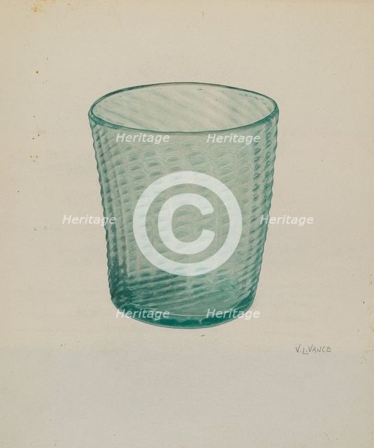 Flip Glass, c. 1940. Creator: V. L. Vance.