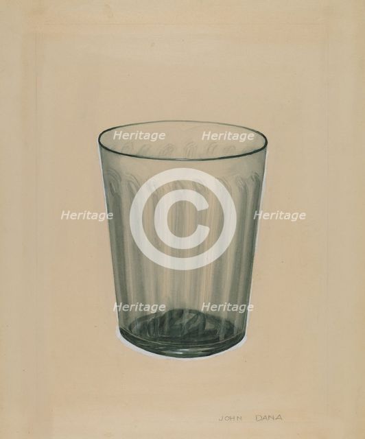 Flip Glass, c. 1940. Creator: John Dana.