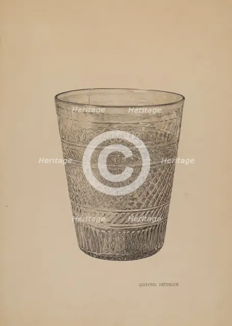 Flip Glass, c. 1940. Creator: Raymond Neumann.