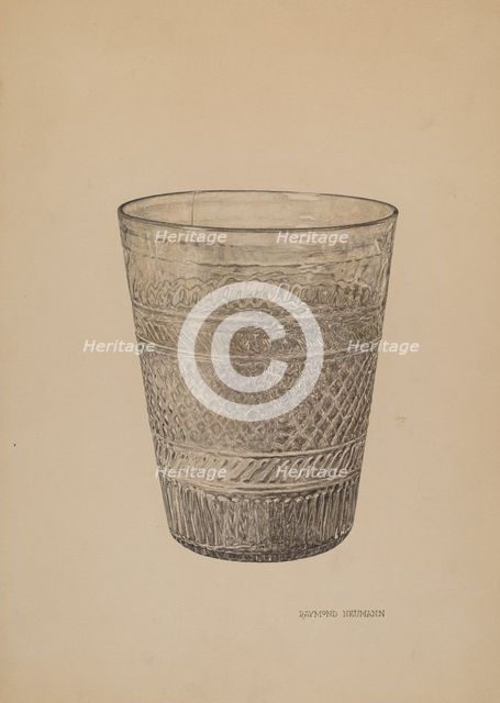 Flip Glass, c. 1940. Creator: Raymond Neumann.