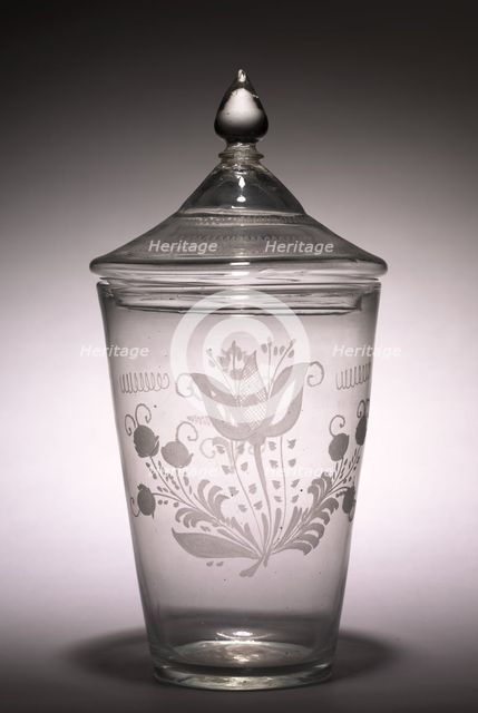 Flip Glass, late 1700s. Creator: Unknown.
