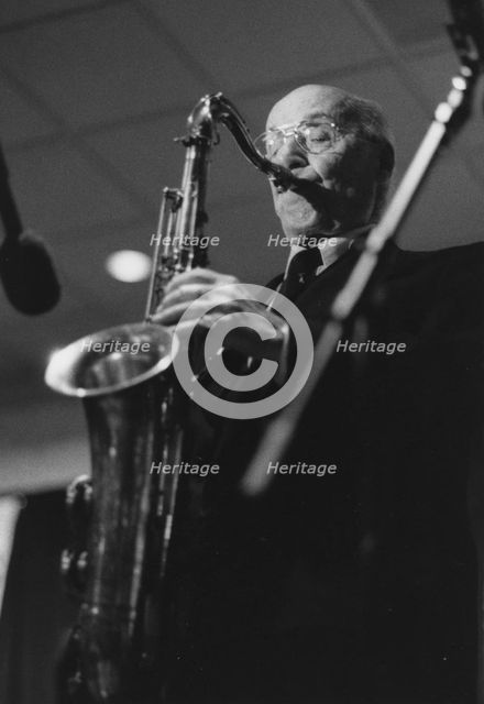Flip Phillips, 1997. Creator: Brian Foskett.