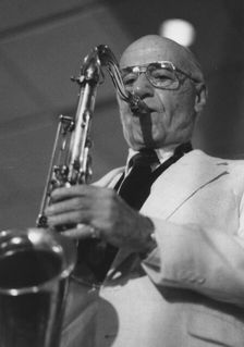 Flip Phillips, The March of Jazz, Clearwater Beach, Florida, 1997. Creator: Brian Foskett