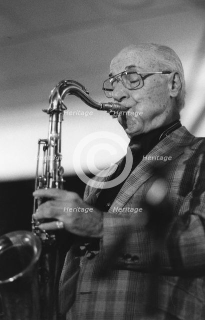 Flip Phillips, The March of Jazz, Clearwater Beach, Florida, USA, 1997. Creator: Brian Foskett.