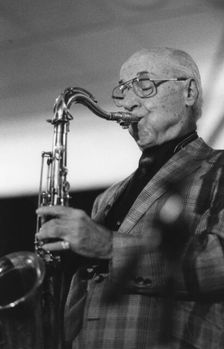 Flip Phillips, The March of Jazz, Clearwater Beach, Florida, USA, 1997. Creator: Brian Foskett