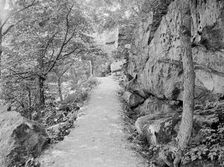 Flirtation Walk, [United States Military Academy], West Point, N.Y., c1905. Creator: Unknown