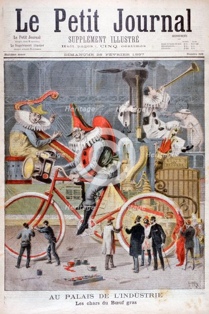 Float for the fatted ox festival, Palais de l'Industrie, Paris, 1897. Artist: Henri Meyer