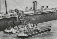 Floating coal elevator, 1883. Creator: Tomás Carlos Capuz