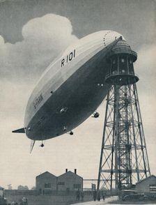Floating at the Mast Head, A Mighty Envelope of Invisible Power c1935