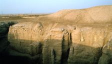 Flood pits, Ur, Iraq, 1977. Creator: Vivienne Sharp