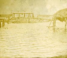 Flood, Ramskapelle, Belgium, c1914-c1918